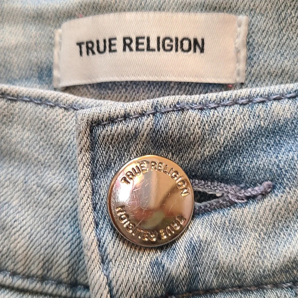 True Religion Light Wash Skinny Jeans